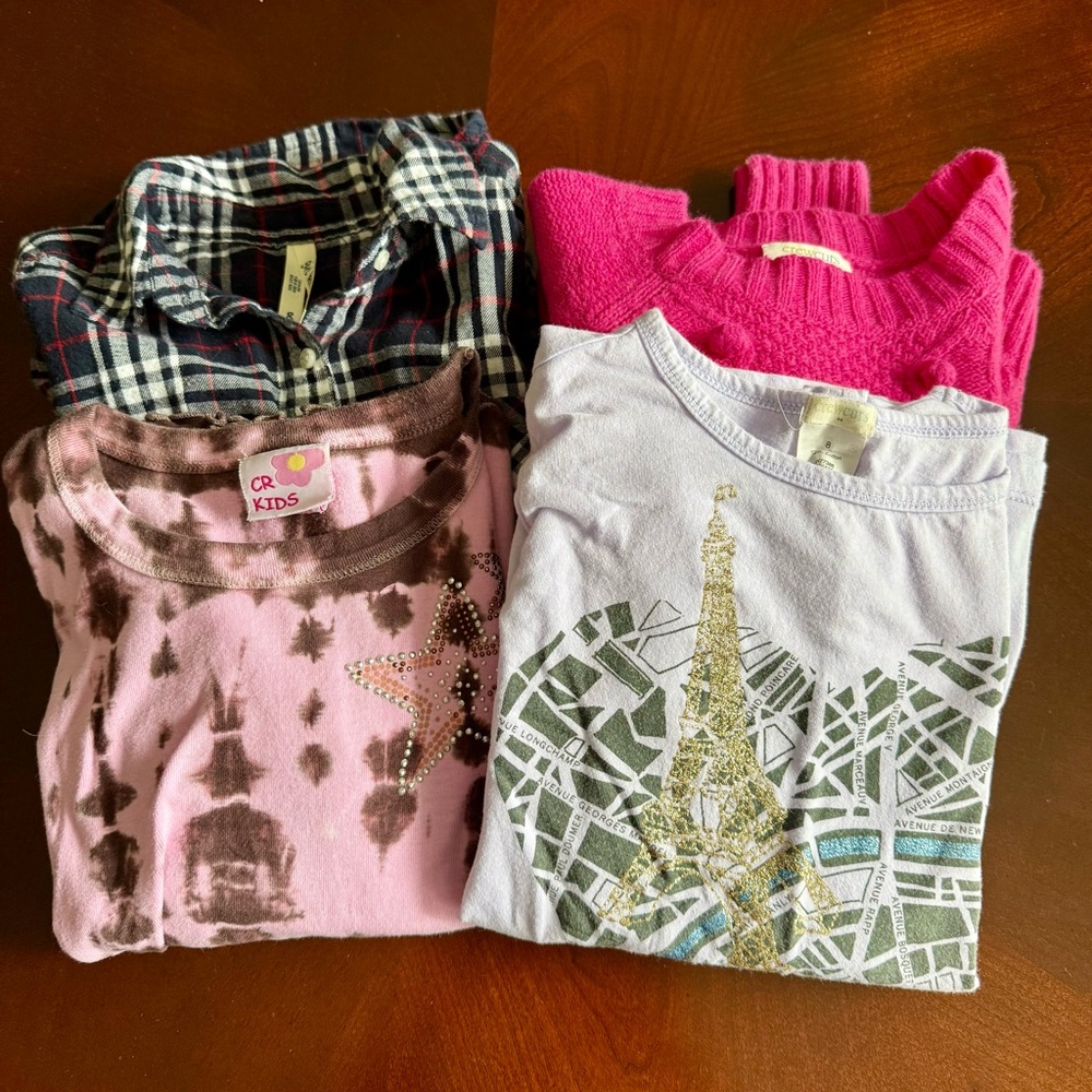 Mixed Brands Crewcuts Sweater Long Sleeve Bundle Sz8